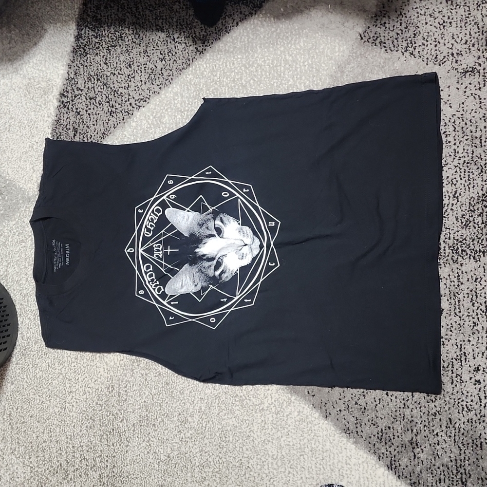 Industry bastards chaos cat tank top